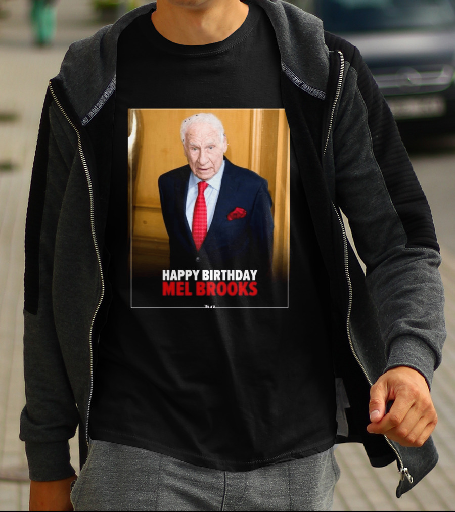 Mel Brooks Happy 100th Birthday Celebration T-Shirt