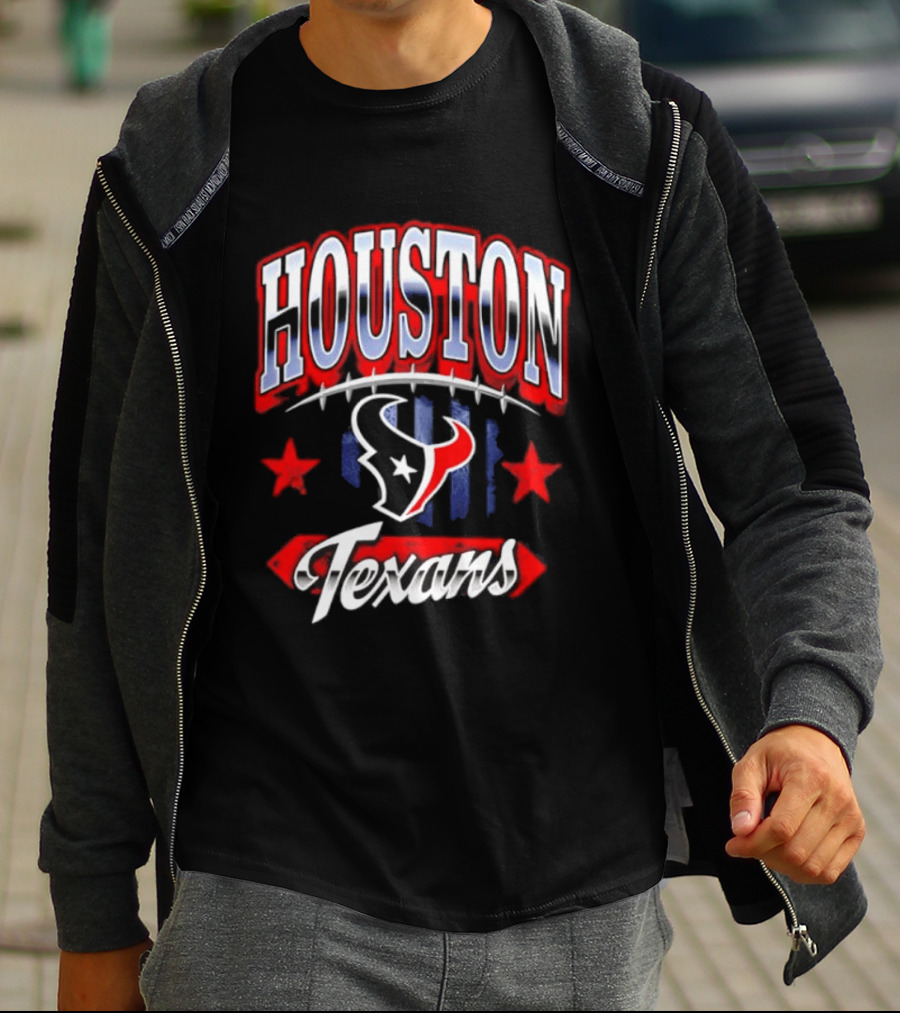 Houston Texans Stars And Stripes 2026 T-Shirt