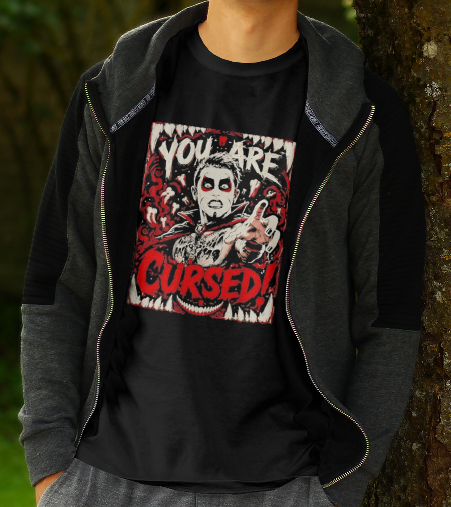 Danhausen You Are Cursed Pro Wrestling T-Shirt