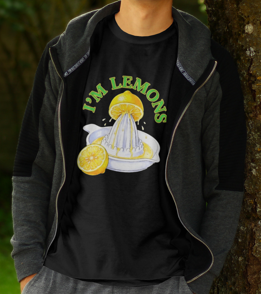 I'm Lemons Citrus Squeezer Fruit T-Shirt