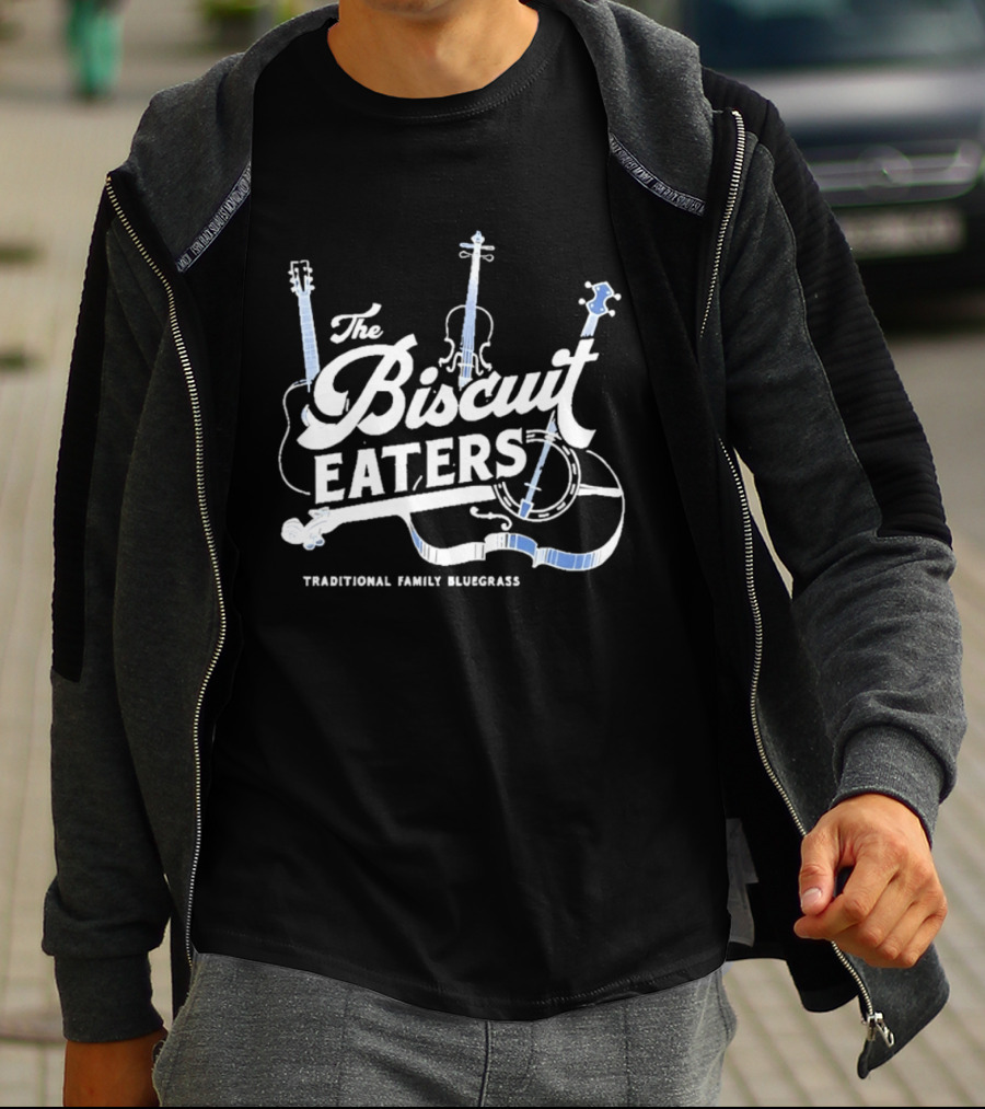 The Biscuit Eaters Traditional Family Bluegrass Musical Instruments T-Shirt