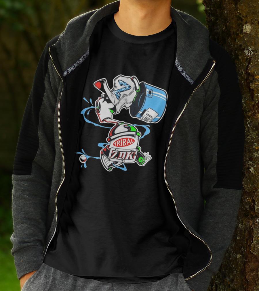 Tribal ZDK Paint Can Street T-Shirt