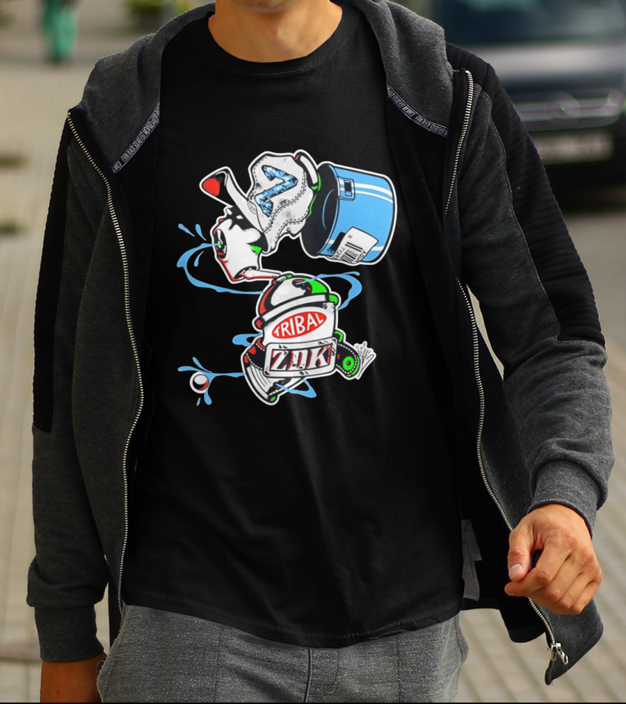 Tribal ZDK Paint Can Street T-Shirt