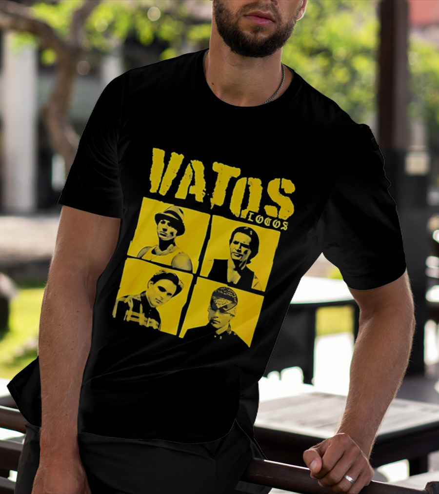 Vatos Locos Characters Yellow T-Shirt