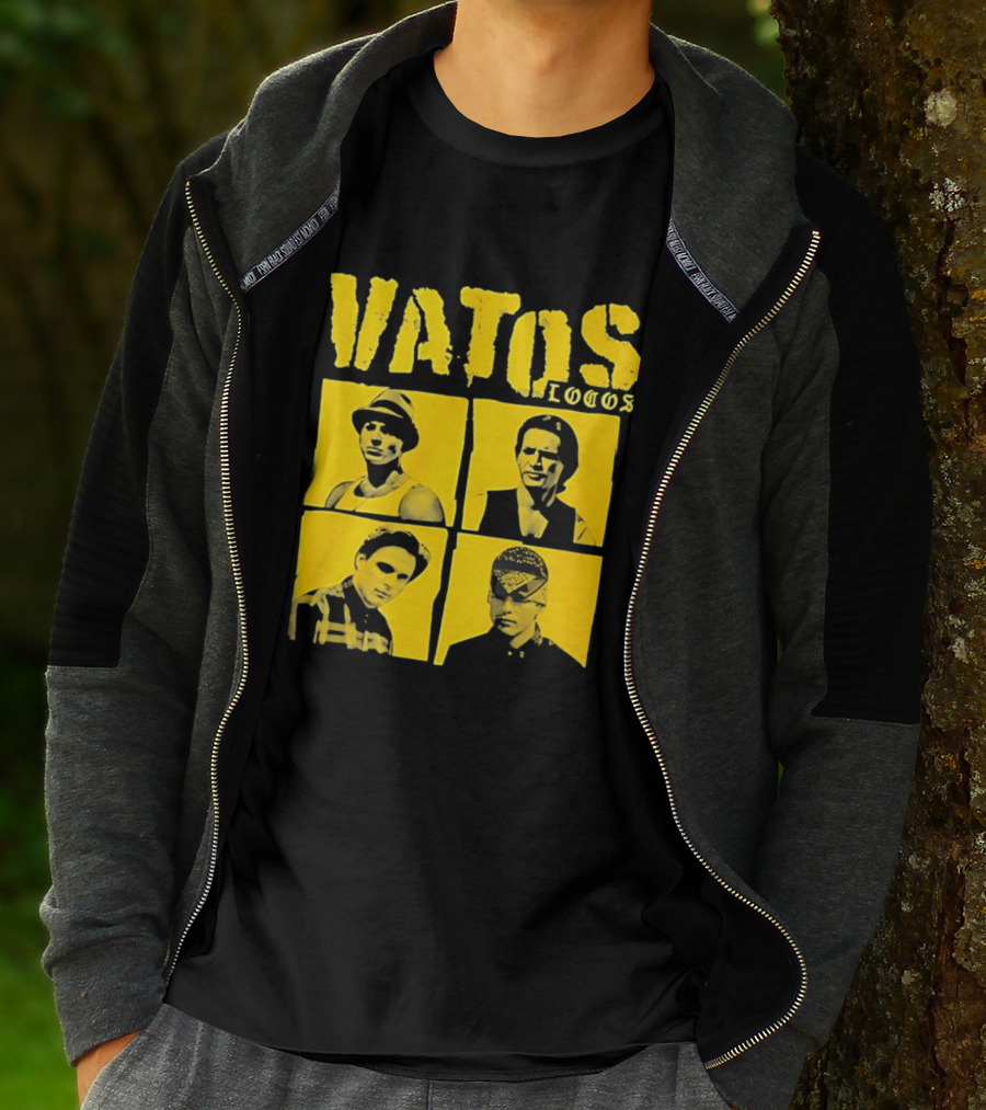 Vatos Locos Characters Yellow T-Shirt