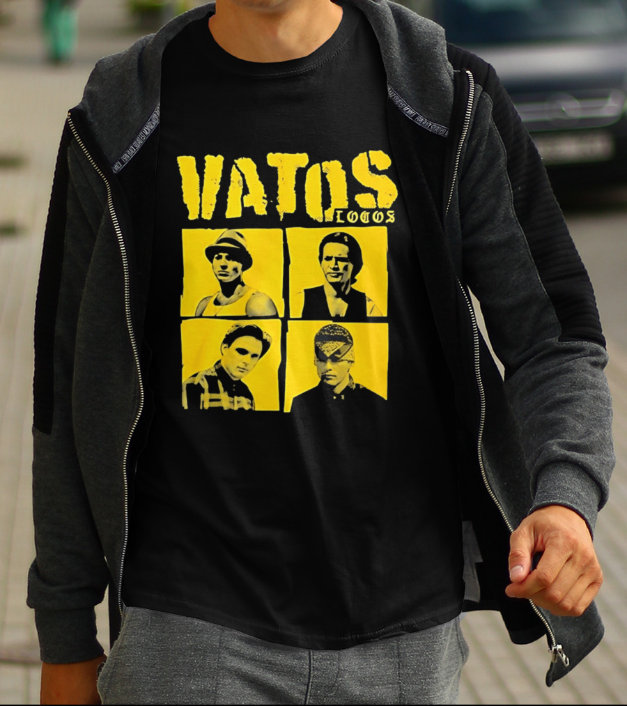Vatos Locos Characters Yellow T-Shirt