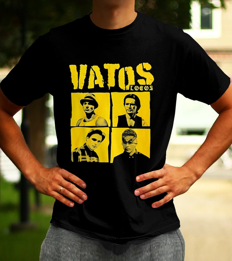 Vatos Locos Characters Yellow T-Shirt