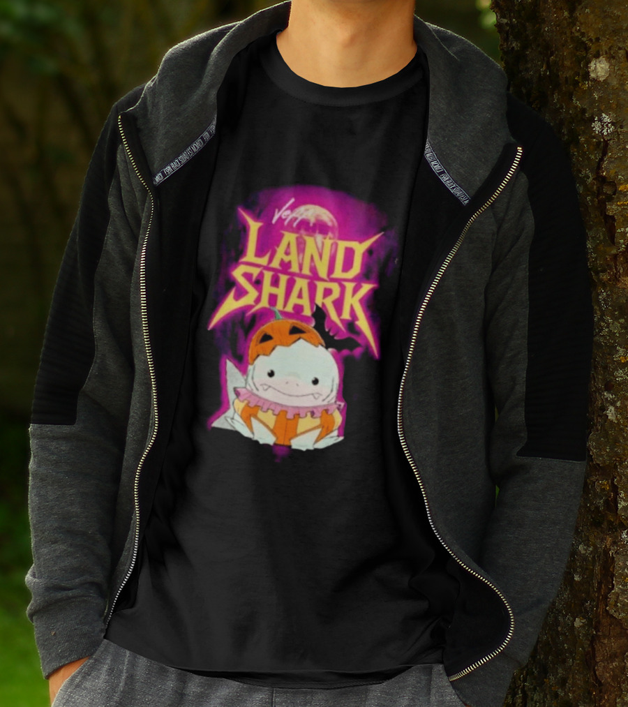Veep Marvel Rivals Jeff The Land Shark Pumpkin T-Shirt