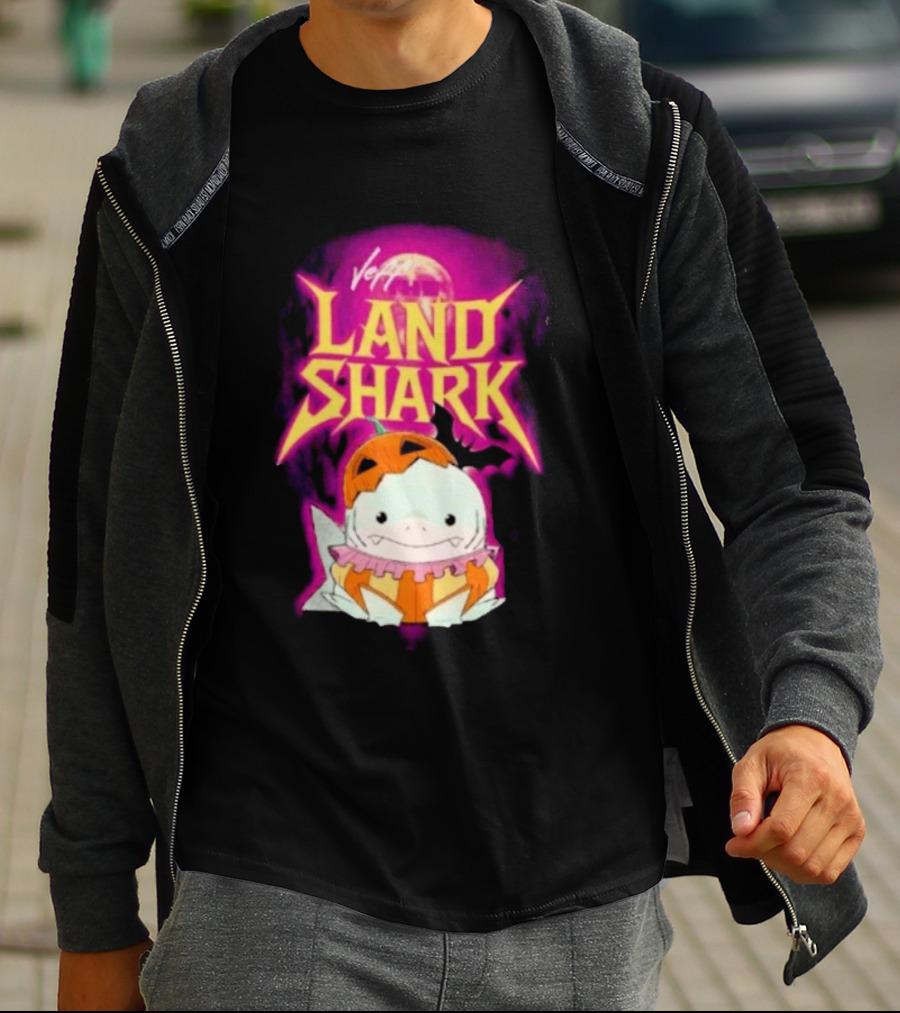 Veep Marvel Rivals Jeff The Land Shark Pumpkin T-Shirt