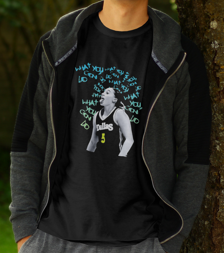 Paige Bueckers Dallas Wings WNBA What You Gon Do Basketball T-Shirt