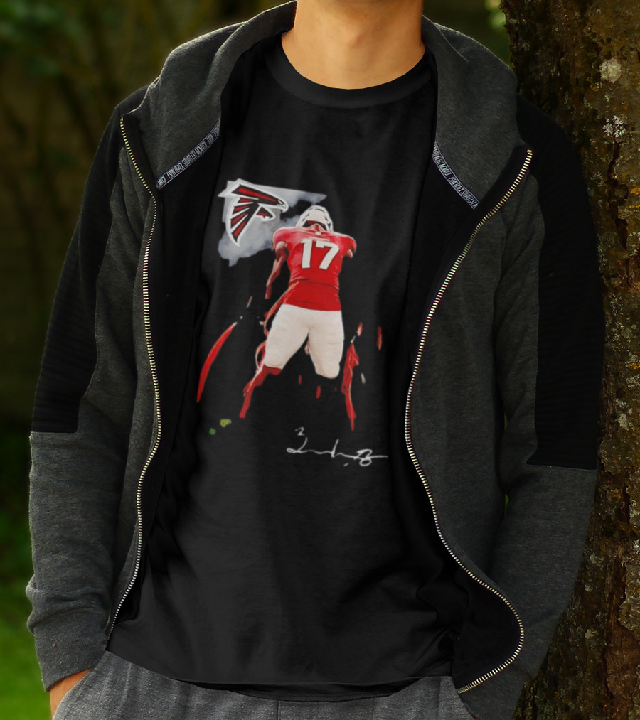 Atlanta Falcons Rookie Zachariah Branch Number 17 T-Shirt