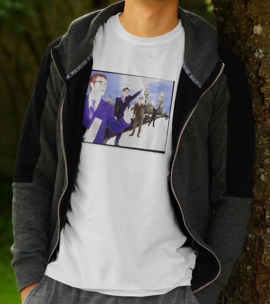 Blur X Junya Watanabe Suit Collection With Big Ben T-Shirt