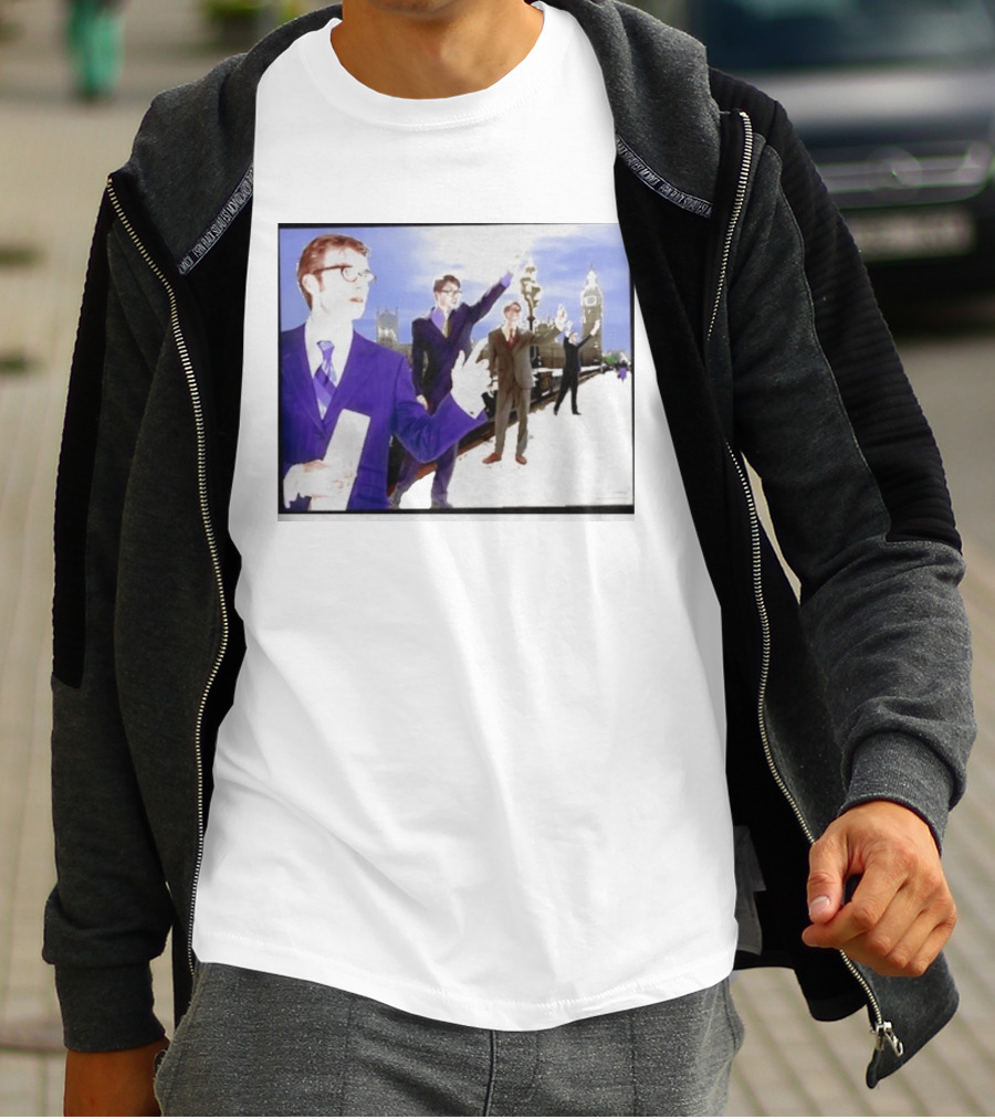 Blur X Junya Watanabe Suit Collection With Big Ben T-Shirt