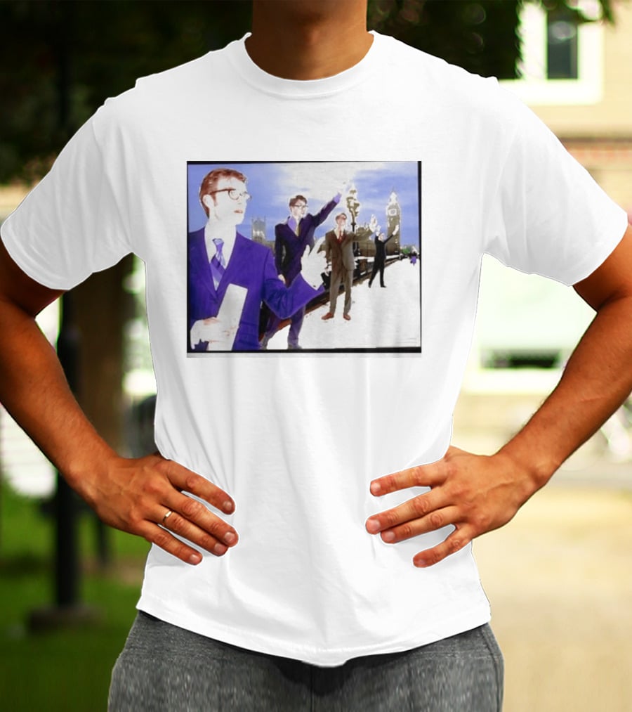 Blur X Junya Watanabe Suit Collection With Big Ben T-Shirt