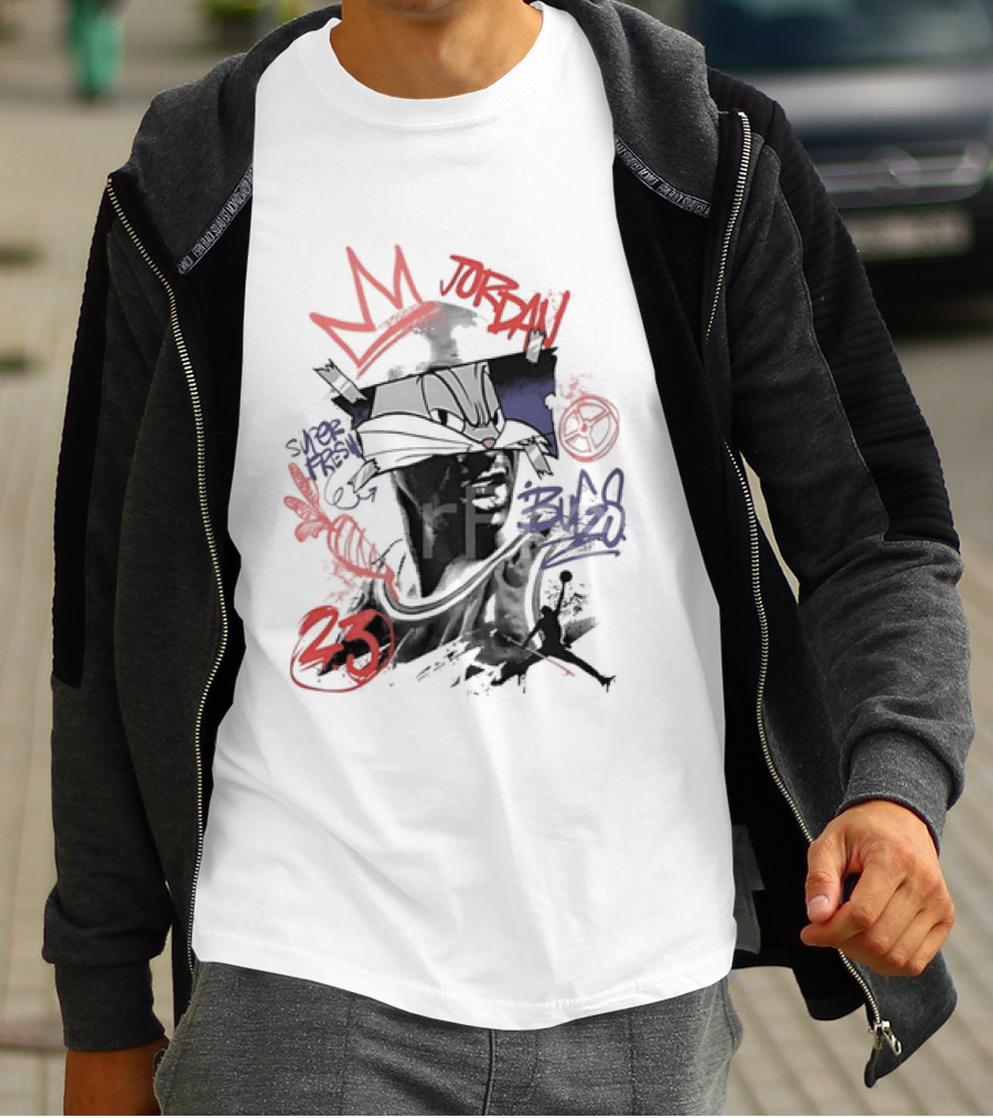 Crown Super Fresh Jordan Bugs 23 T-Shirt