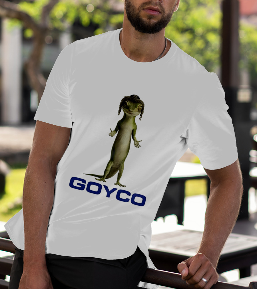 Goyco Lizard With Kippah And Payot T-Shirt