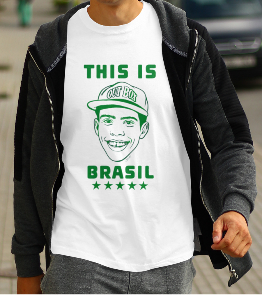 Ronaldo Nazario This Is Brasil Out Box Five Star T-Shirt