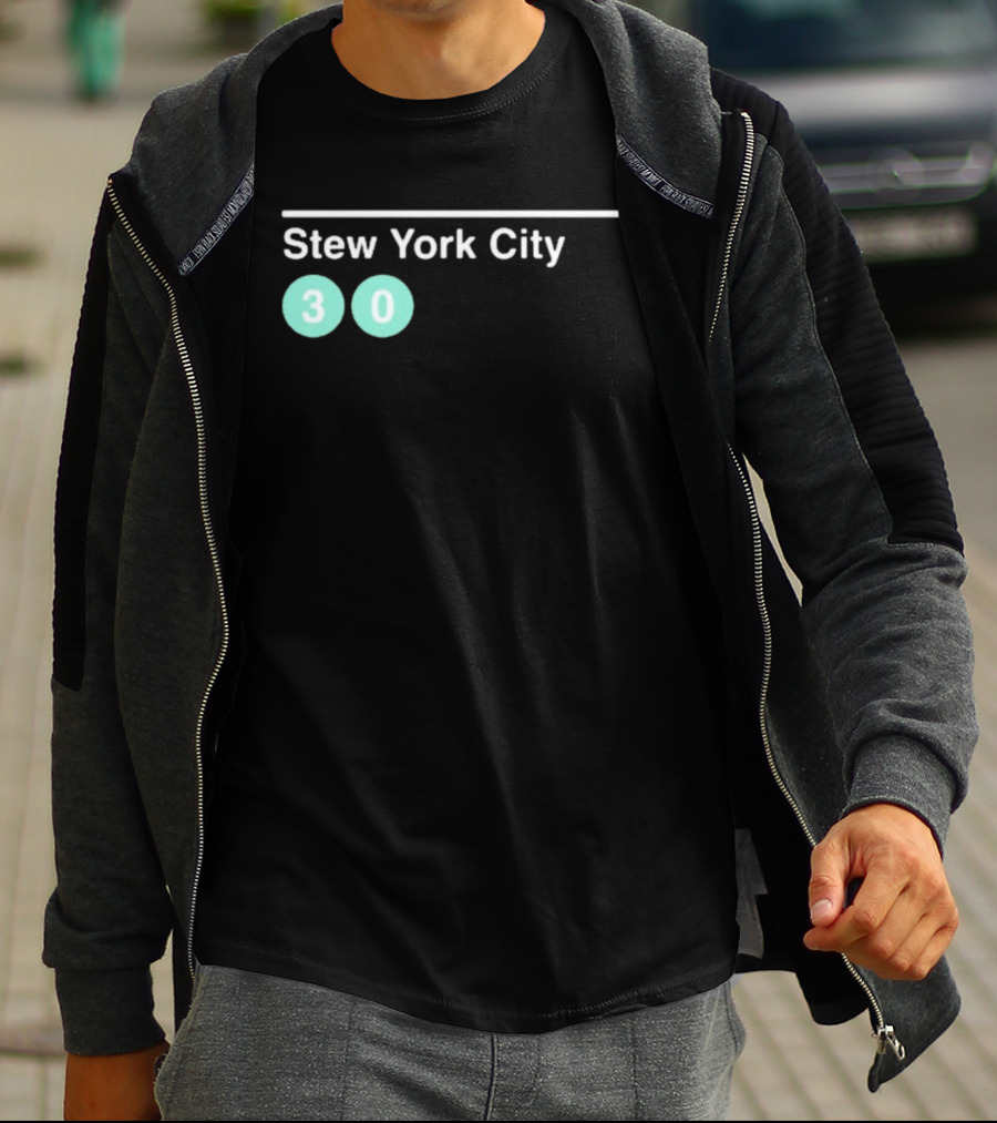 Stew York City 30 Breanna Stewart NY Liberty WNBA T-Shirt