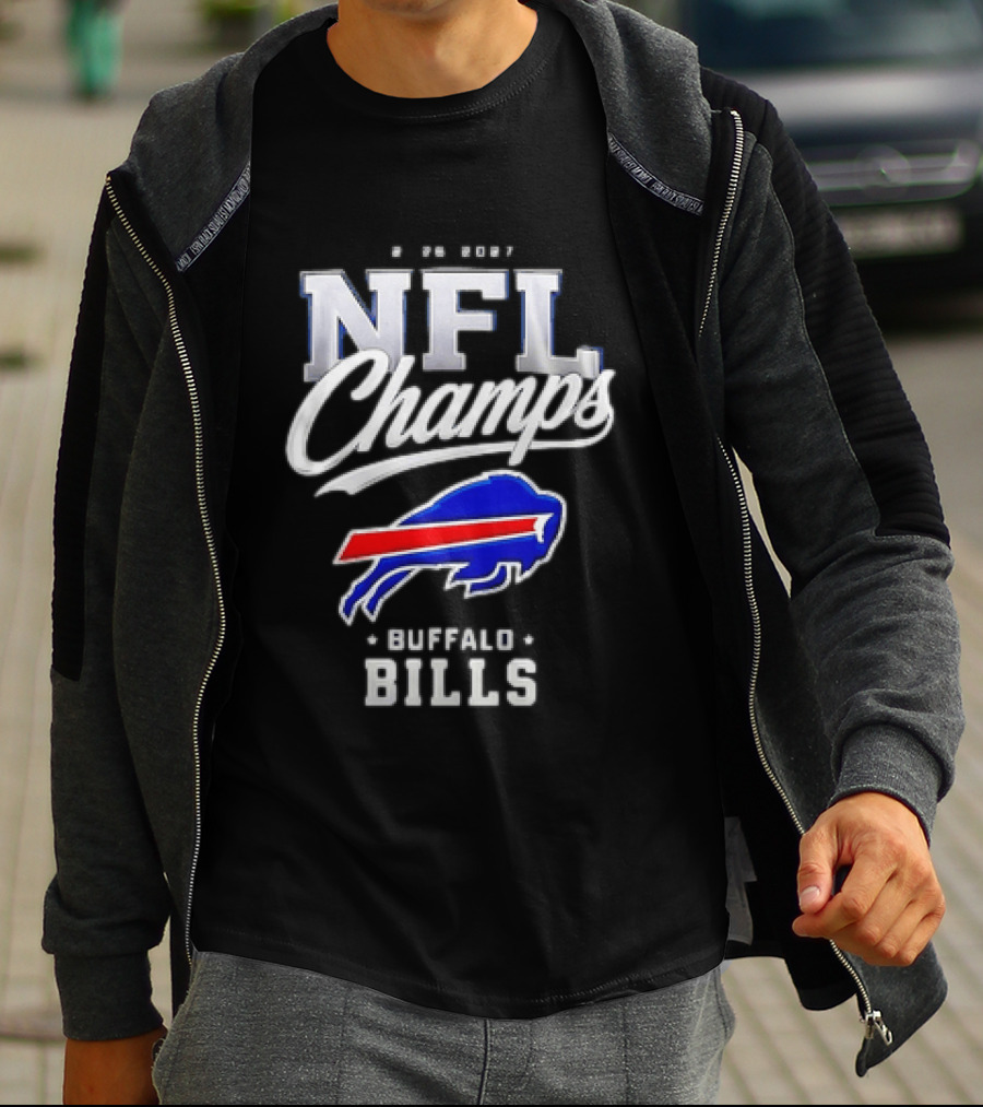 Buffalo Bills NFL Champs 2026 2027 T-Shirt
