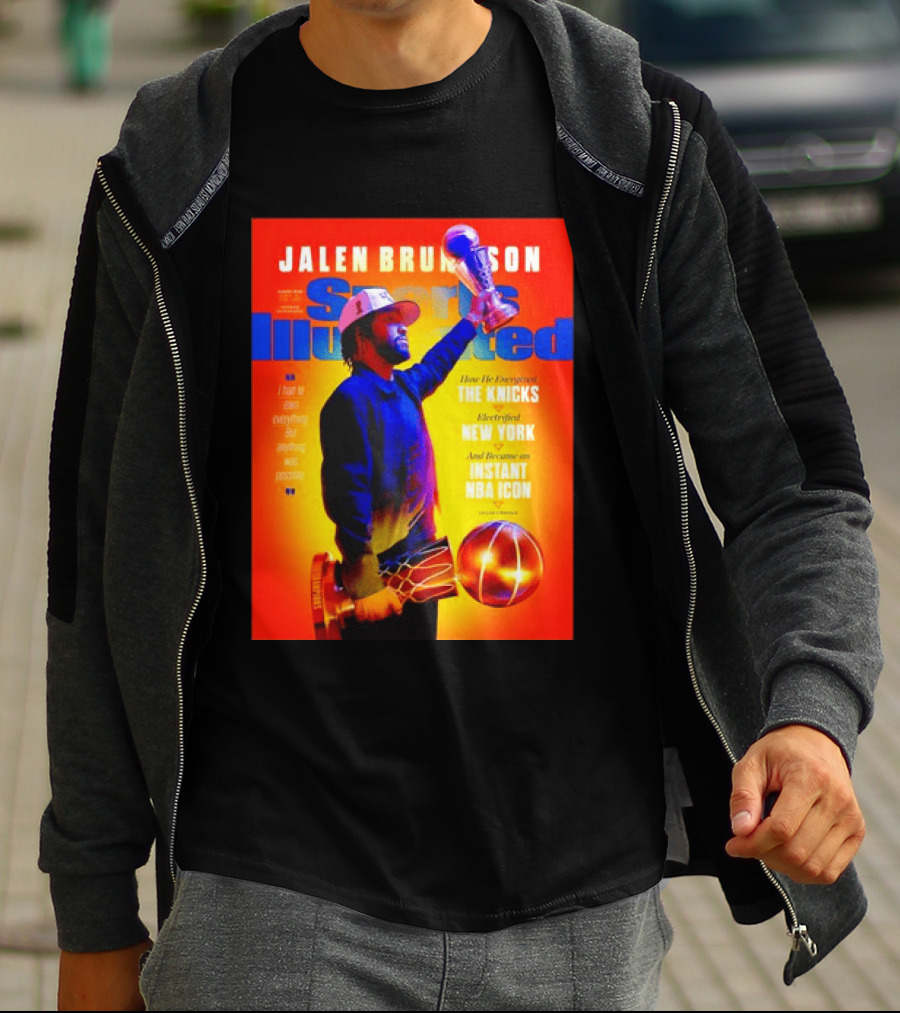 Jalen Brunson Sports Illustrated The Knicks Electrified New York Instant NBA Icon August 2026 T-Shirt