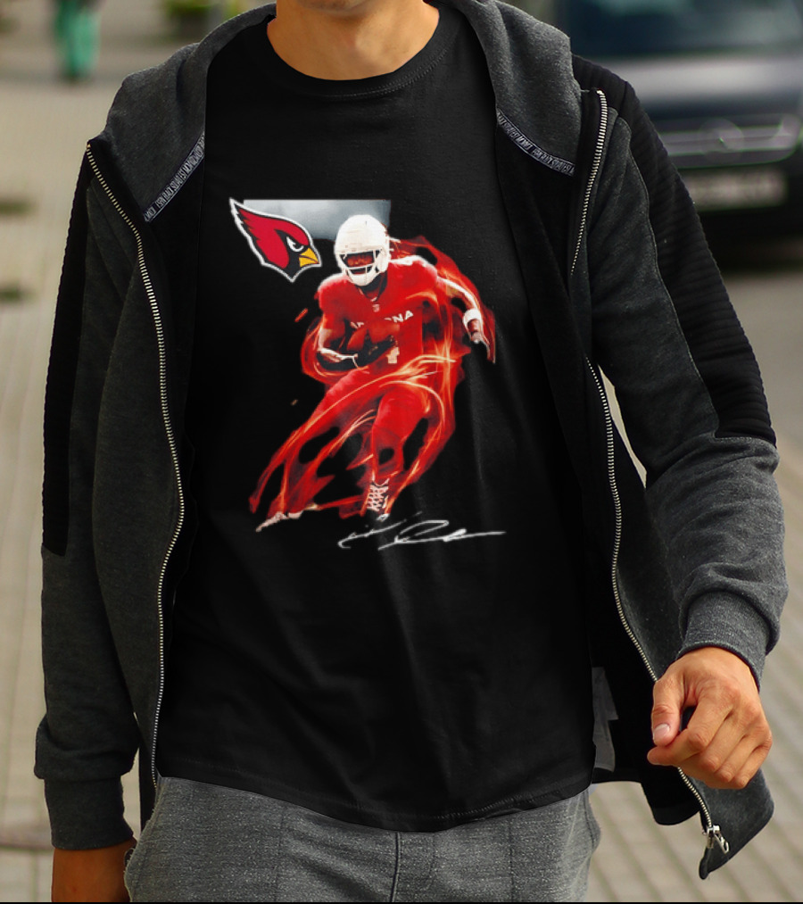 Kyler Murray Arizona Cardinals Dynamic Football Motion T-Shirt