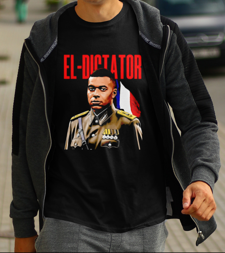 El Dictator Kylian Mbappe Military Jacket French Flag T-Shirt
