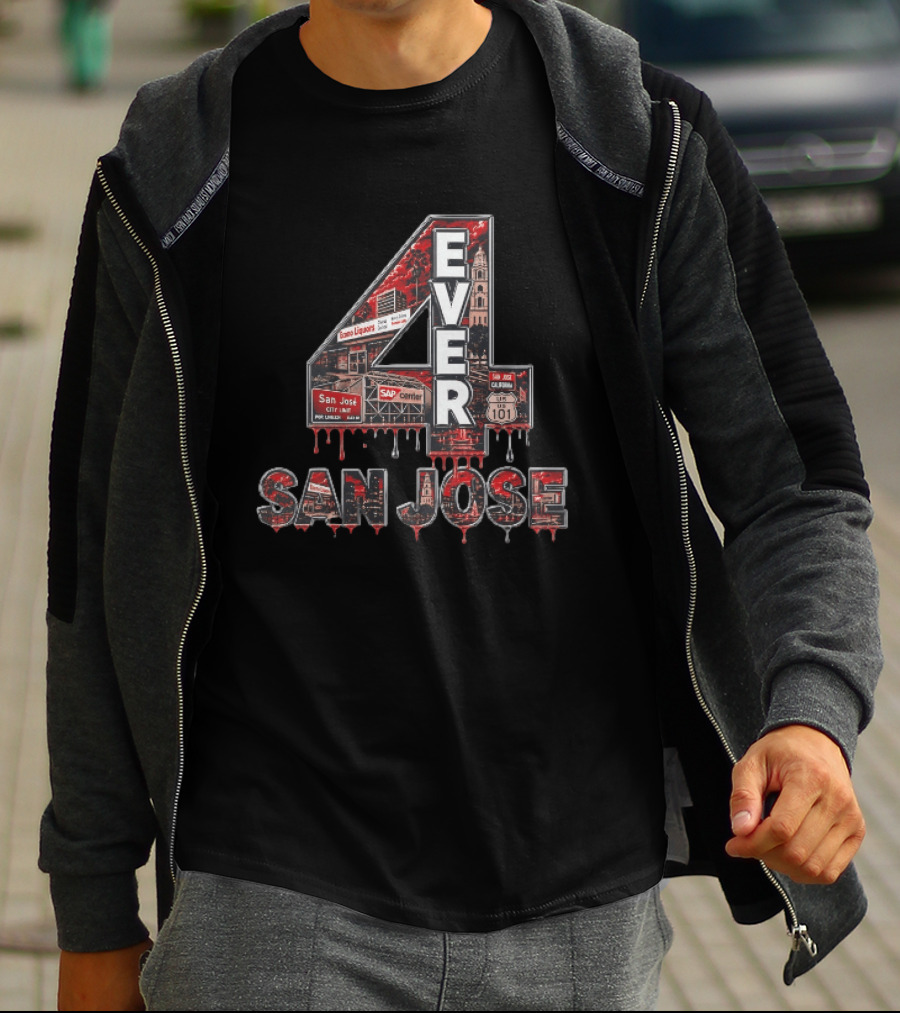 San Jose 4 Ever Econo Liquors SAP Center US 101 California T-Shirt