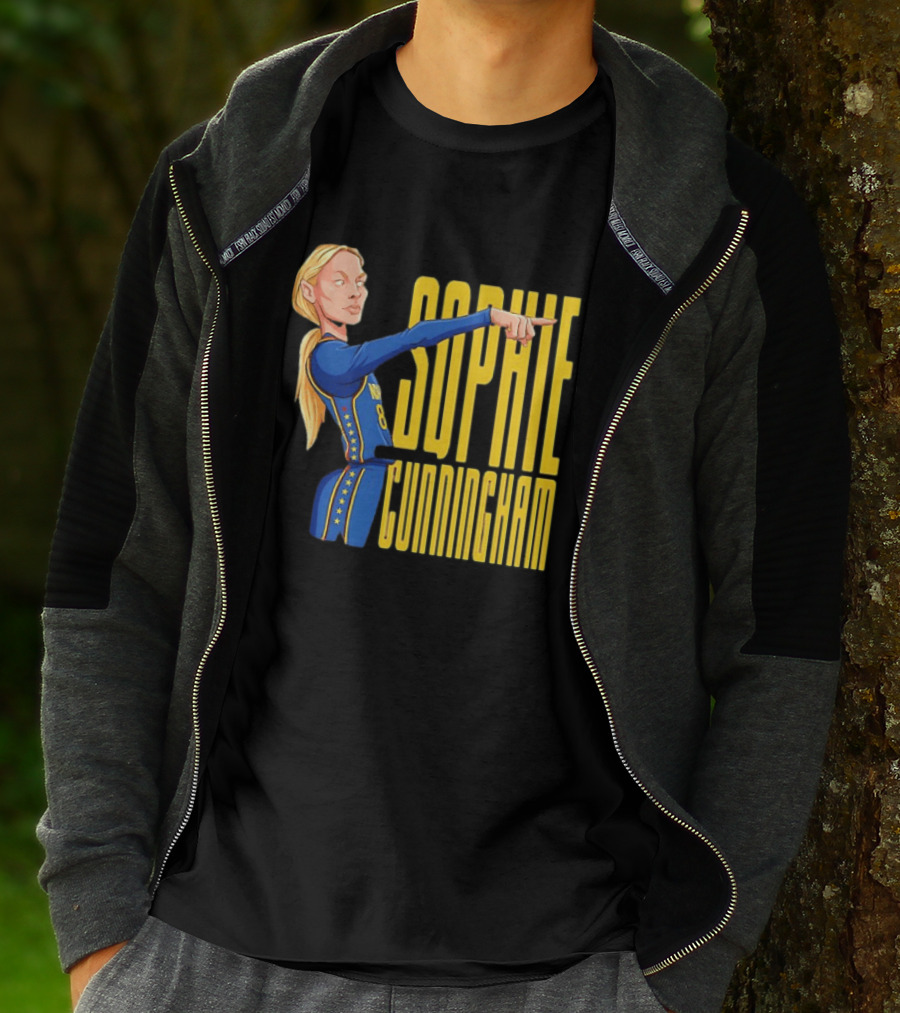 Sophie Cunningham Indiana Fever WNBA 2026 Jersey Game Player T-Shirt