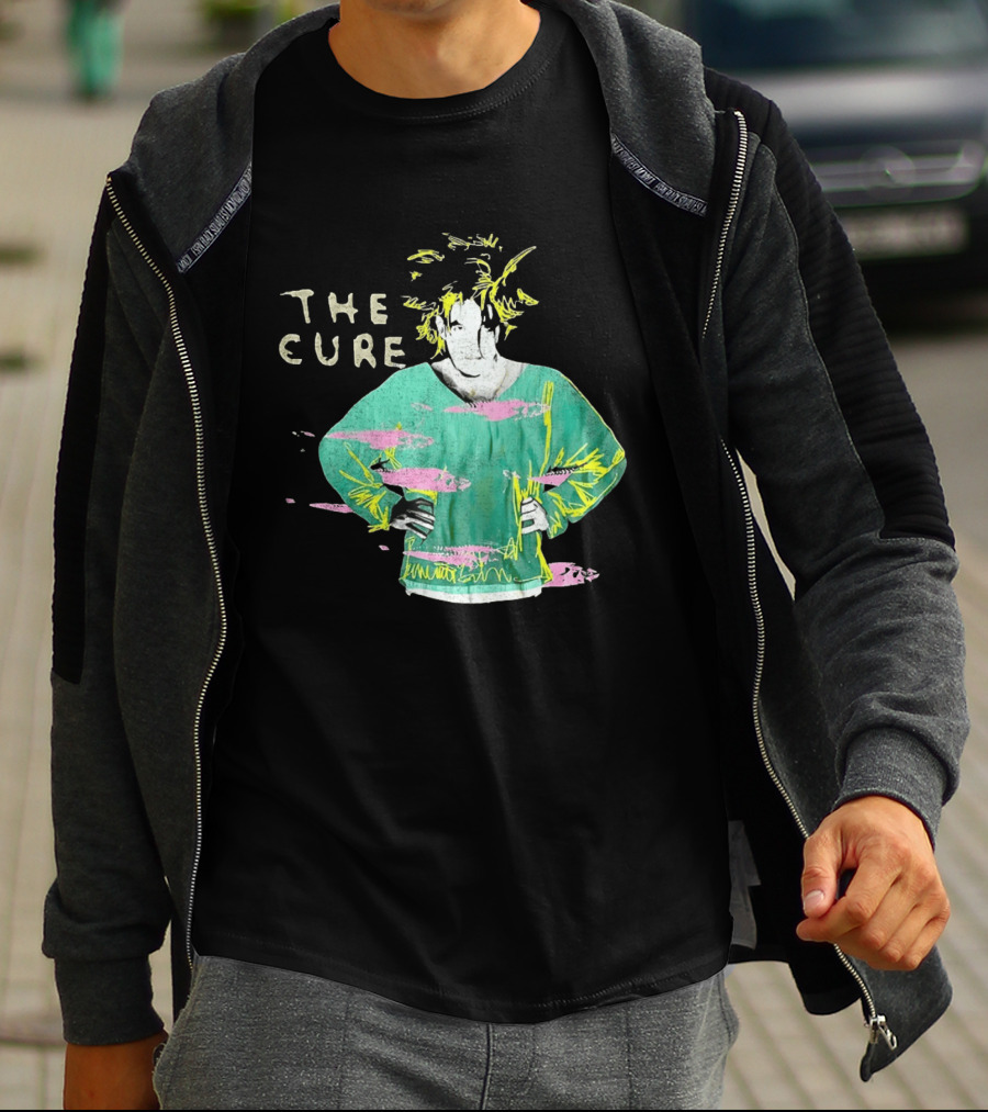 The Cure Standing On A Beach 1986 T-Shirt