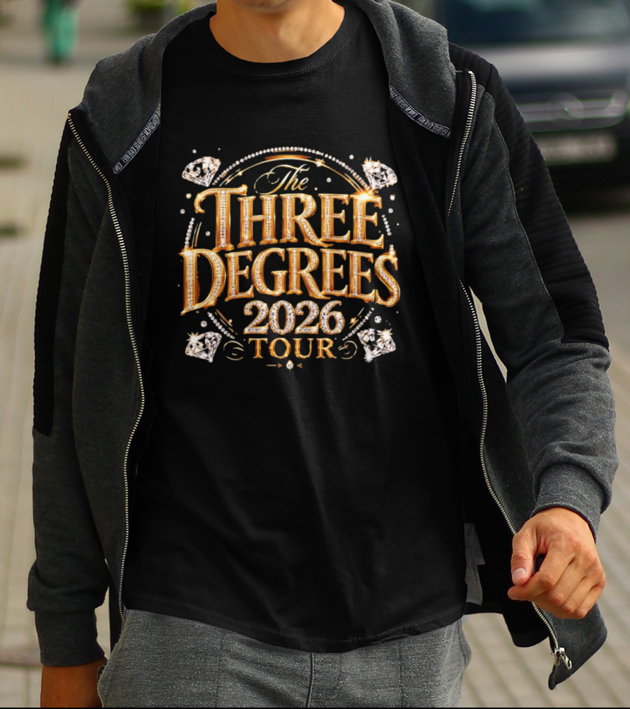 The Three Degrees 2026 Tour Soul Music R&B Group T-Shirt