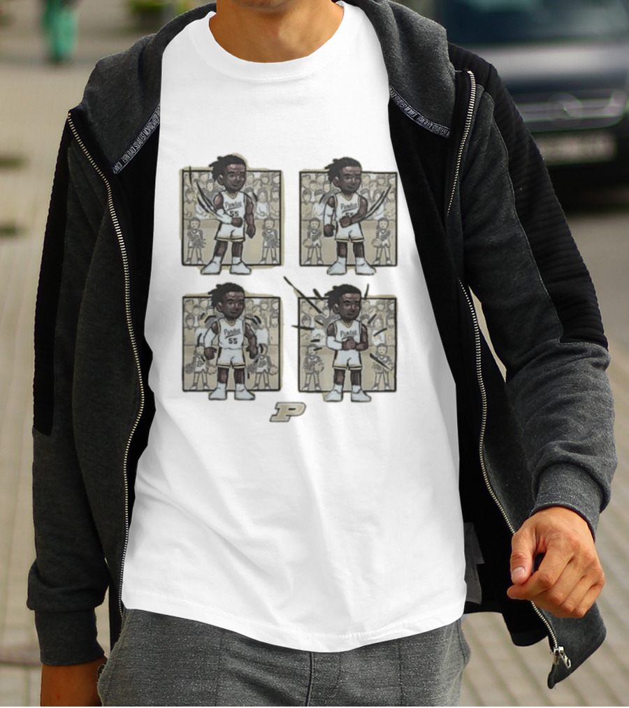Purdue Basketball The Lance Dance Lance Jones 55 T-Shirt