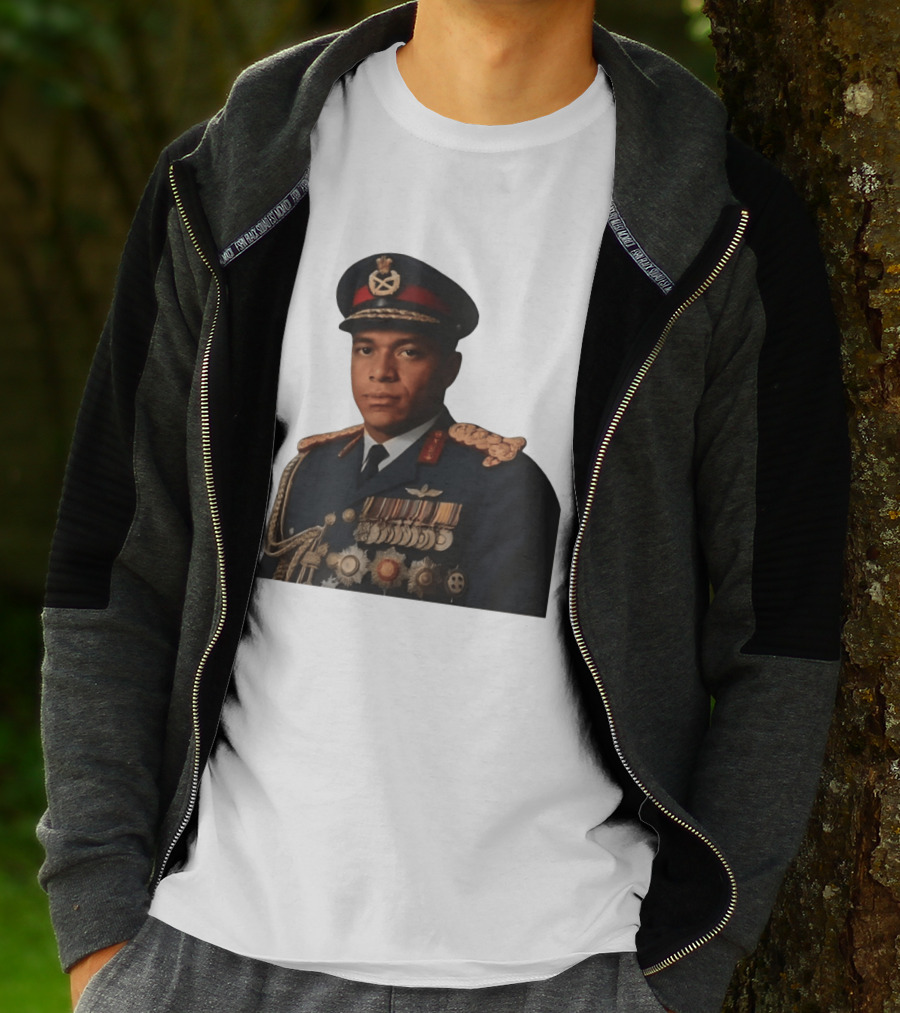 Kylian Mbappe Military Uniform Meme T-Shirt