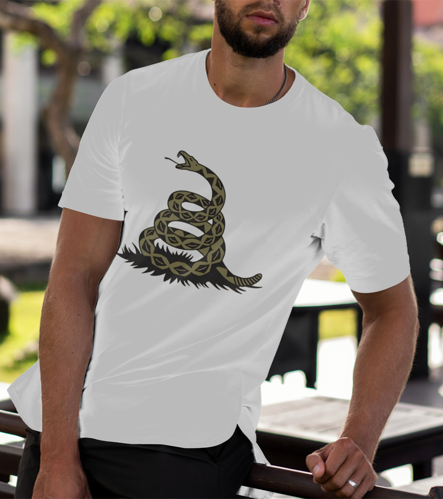 Gadsden Snake Iconic Coiled Rattlesnake T-Shirt