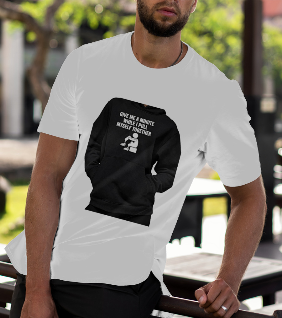 Give Me A Minute While I Pull Myself Together With Puzzle Piece T-Shirt