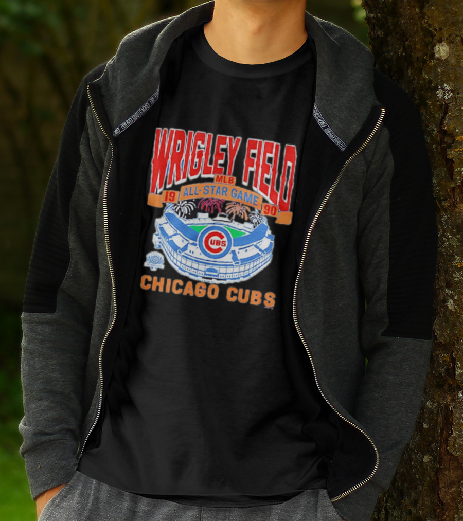 Wrigley Field 1990 MLB All Star Game Chicago Cubs T-Shirt