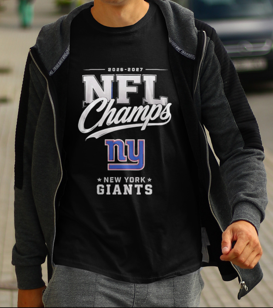 2026 2027 NFL Champs New York Giants NY T-Shirt