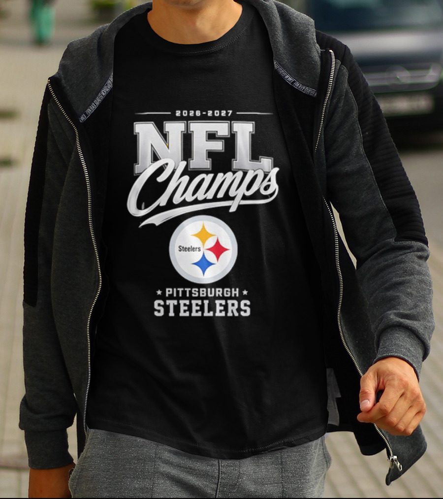 2026 2027 NFL Champs Pittsburgh Steelers T-Shirt