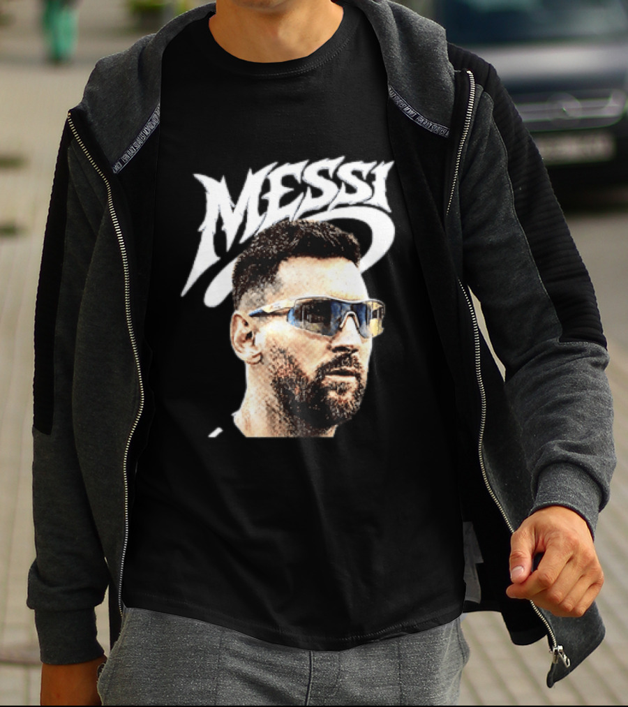 Lionel Messi Inter Miami CF Halftone Featuring T-Shirt