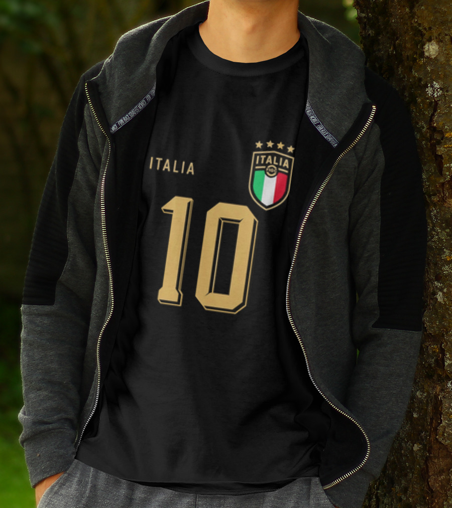 Italia 10 Argentina Lionel Messi T-Shirt