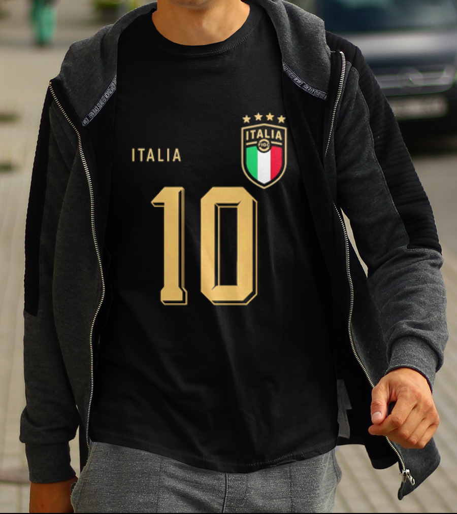 Italia 10 Argentina Lionel Messi T-Shirt