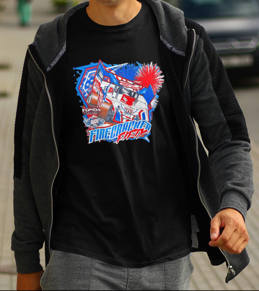 Firecracker Fifty 2026 Bob Hilbert Super Series Fonda Speedway Racing T-Shirt