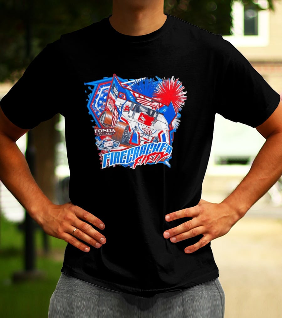 Firecracker Fifty 2026 Bob Hilbert Super Series Fonda Speedway Racing T-Shirt