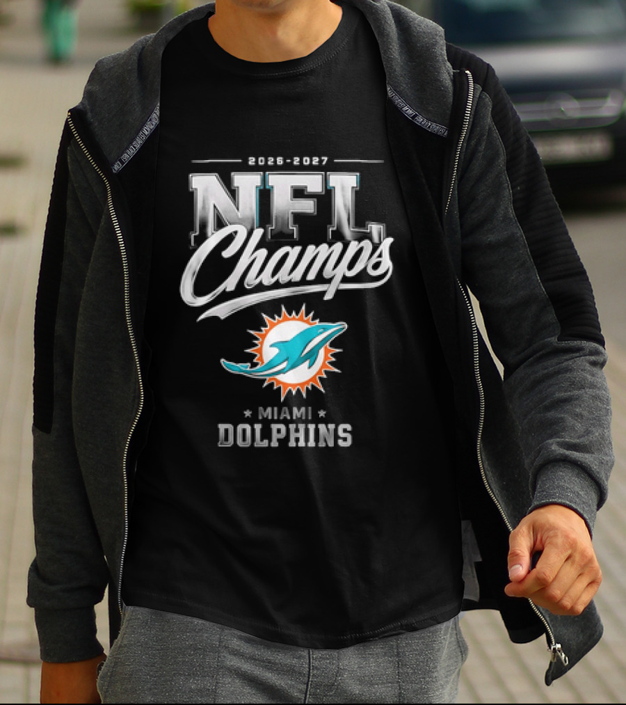 2026 2027 NFL Champs Miami Dolphins T-Shirt