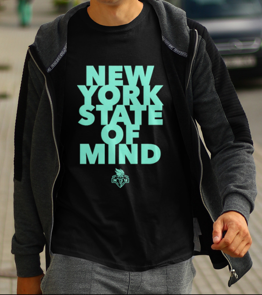 New York State Of Mind WNBA Liberty Basketball T-Shirt