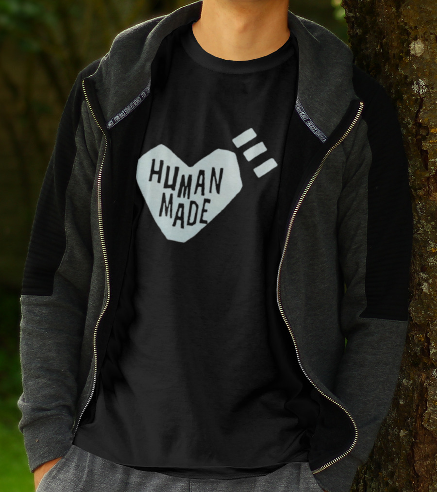 Ningensei Aizome Heart Human Made T-Shirt