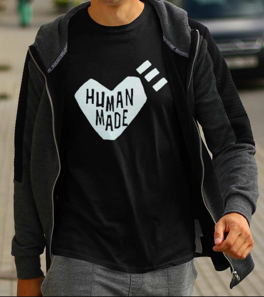 Ningensei Aizome Heart Human Made T-Shirt