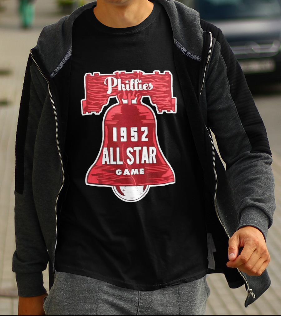 Phillies Liberty Bell 1952 All Star Game T-Shirt