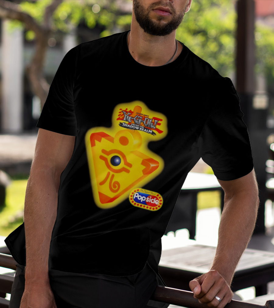 Shonen Jump Yu Gi Oh Enter The Shadow Realm Millennium Puzzle Popsicle T-Shirt