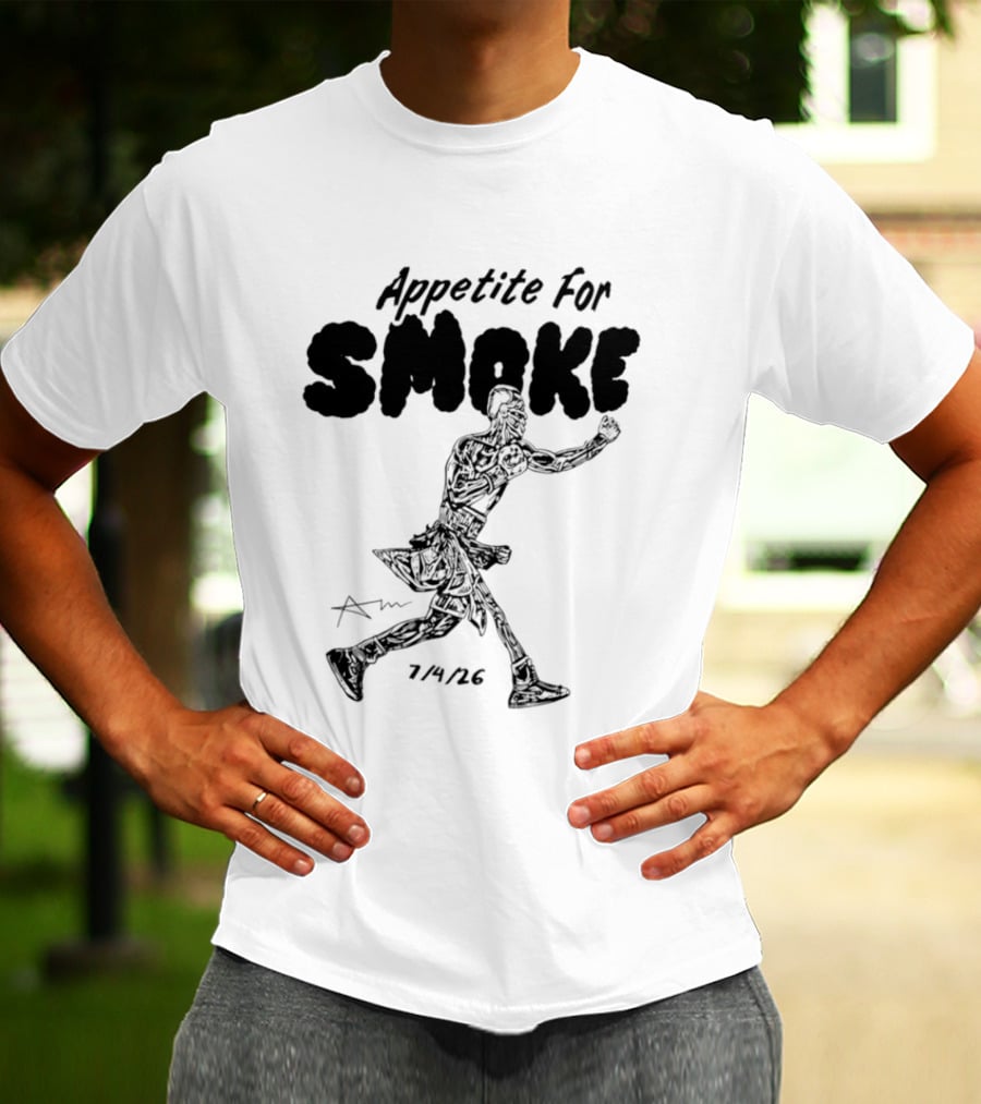 Appetite For Smoke Running Silhouette 7 26 T-Shirt