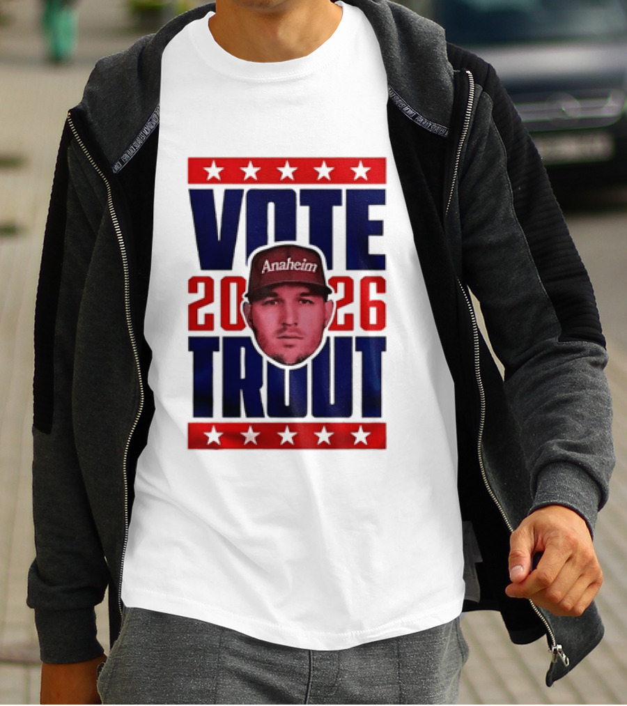 Vote Mike Trout Los Angeles Angels 2026 T-Shirt
